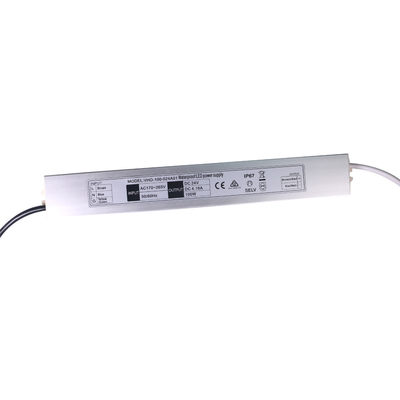 Waterdichte LEIDENE van IP67 24V 100W Voeding Openluchttoepassing voor Strooklicht