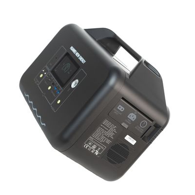 672WH draagbare Krachtcentrale LifePO4 Openlucht het Kamperen Batterij Reservevoeding