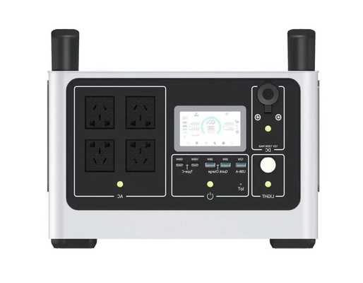 LiFePO4 van de de Golf Draagbare Energie van de Batterij2000w 220V Zuivere Sinus Zonne de GeneratorKrachtcentrale