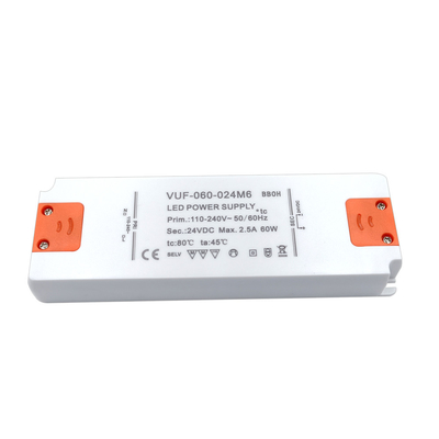 De Toebehoren Driverfix van de Waterdichte 60W Uiterst dunne HOOFDbestuurders24v AC Verlichting