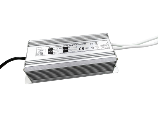 Waterdichte van hoofd 5V 60W IP67 Bestuurder Driverfix Constant Voltage Power Supply
