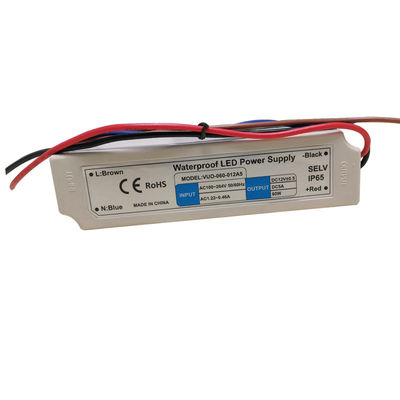 LEIDENE van Constant Voltage Output 24V Strookvoeding 60w voor Ijskastkoeler