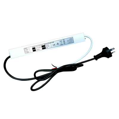 Slanke LEIDENE Waterdichte Voeding IP67 SAA Constant Voltage For Strip Light