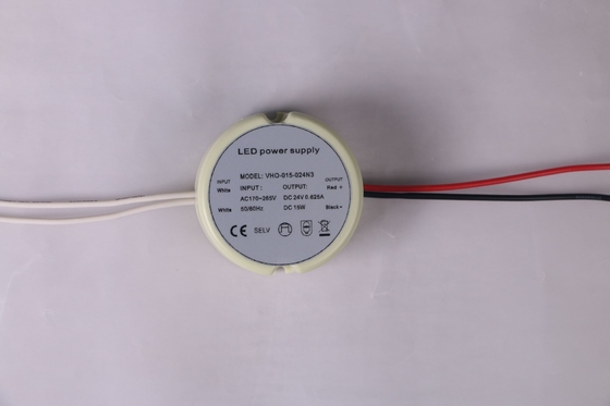 Ronde behuizing Kunststof LED-driver Binnen Constante spanning IP20 voor kaststriplicht