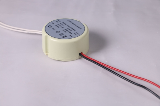 Ronde behuizing Kunststof LED-driver Binnen Constante spanning IP20 voor kaststriplicht