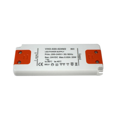 Ultradunne LED-voedingsdriver 20W 24V constante spanning voor striplicht