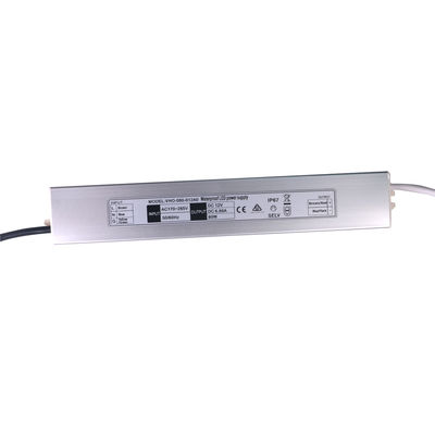 80W ultra Slanke HOOFDbestuurder Power Supply 12V Constant Voltage For Outdoor Lighting