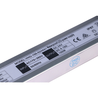 Waterdichte LEIDENE van IP67 24V 100W Voeding Openluchttoepassing voor Strooklicht