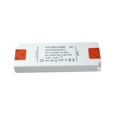 Plastic van hoofd 12v 5a/van 24v 2.5a Bestuurder High Efficiency Ip 67 60w-Klasse 2 voor Ijskast