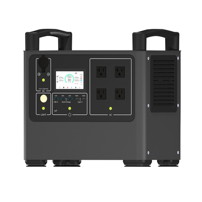2000w de draagbare ZonneDraagbare Generator van de Krachtcentralebatterij voor het Openlucht Kamperen