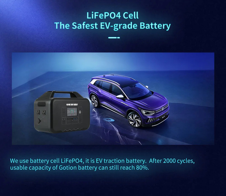 Openlucht van de de Batterijmacht van 220v 1008wh LiFePO4 de Bank1000w Draagbare Krachtcentrale