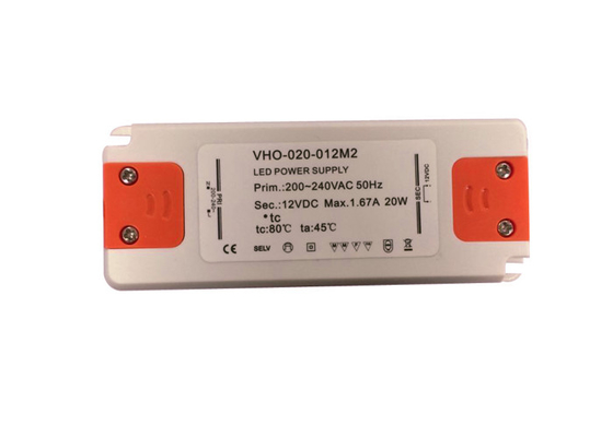 Regendicht van Uiterst dunne het Meubilairlicht van hoofd 12V 1.7A Bestuurderspower supply for