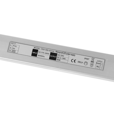 Waterdichte Ultralight Constant Voltage-HOOFDbestuurder 24V voor Signage