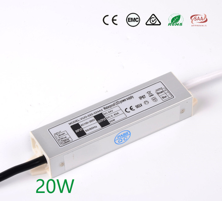 20W lichtgewicht Waterdichte Elektronische HOOFDbestuurder Power Supply 132x30x20mm