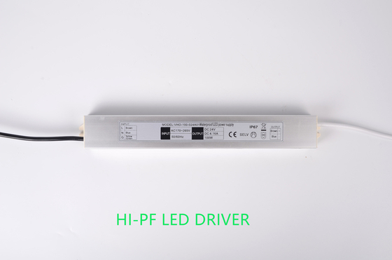 Openluchtemc Constant Voltage HOOFDbestuurder IP67 Waterdichte 100W