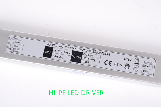 Openluchtemc Constant Voltage HOOFDbestuurder IP67 Waterdichte 100W