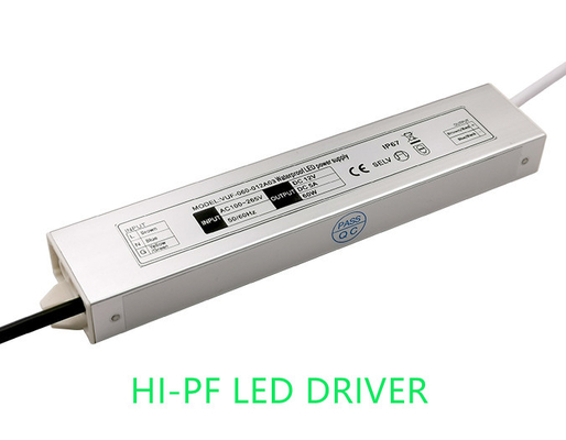 Van de Waterdichte LEIDENE van DC12V 24V 60W Constant High PF de Voeding Omschakelingswijze
