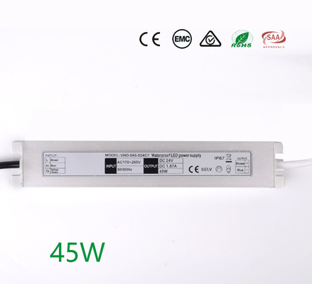 Slanke van HOOFD SMPS 1.88A ultra Bestuurder, Openlucht LEIDENE Waterdichte Voeding IP67