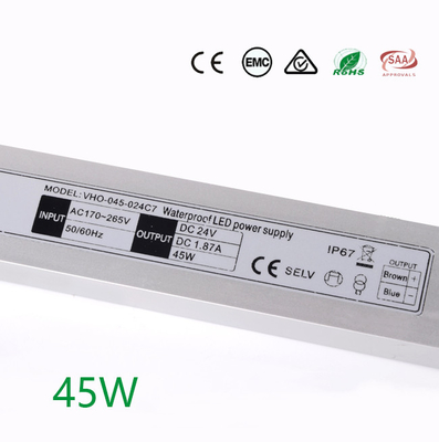 Slanke van HOOFD SMPS 1.88A ultra Bestuurder, Openlucht LEIDENE Waterdichte Voeding IP67