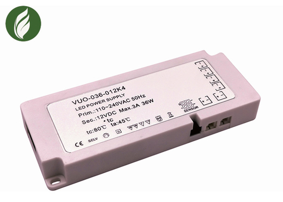 Lichtgewicht Slanke 240V aan 12V-HOOFDbestuurder, 36W 12V onder de Transformator van de Kabinetsverlichting