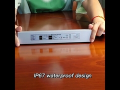 Waterproof Ultralight Constant Voltage LED Driver 24V For Signage